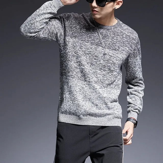 2020 New Fashion  Man Pullovers O-Neck Slim Fit