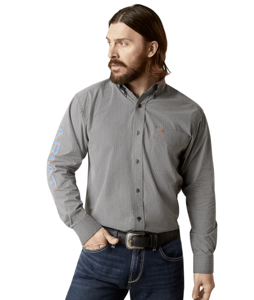 Ariat Team Whitt Logo Twill Classic Fit Shirt Style 10046325