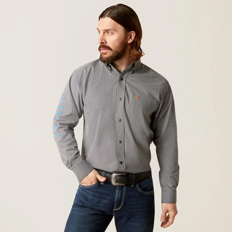 Ariat Team Whitt Logo Twill Classic Fit Shirt Style 10046325