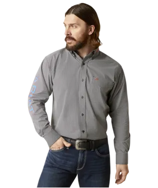 Ariat Team Whitt Logo Twill Classic Fit Shirt Style 10046325