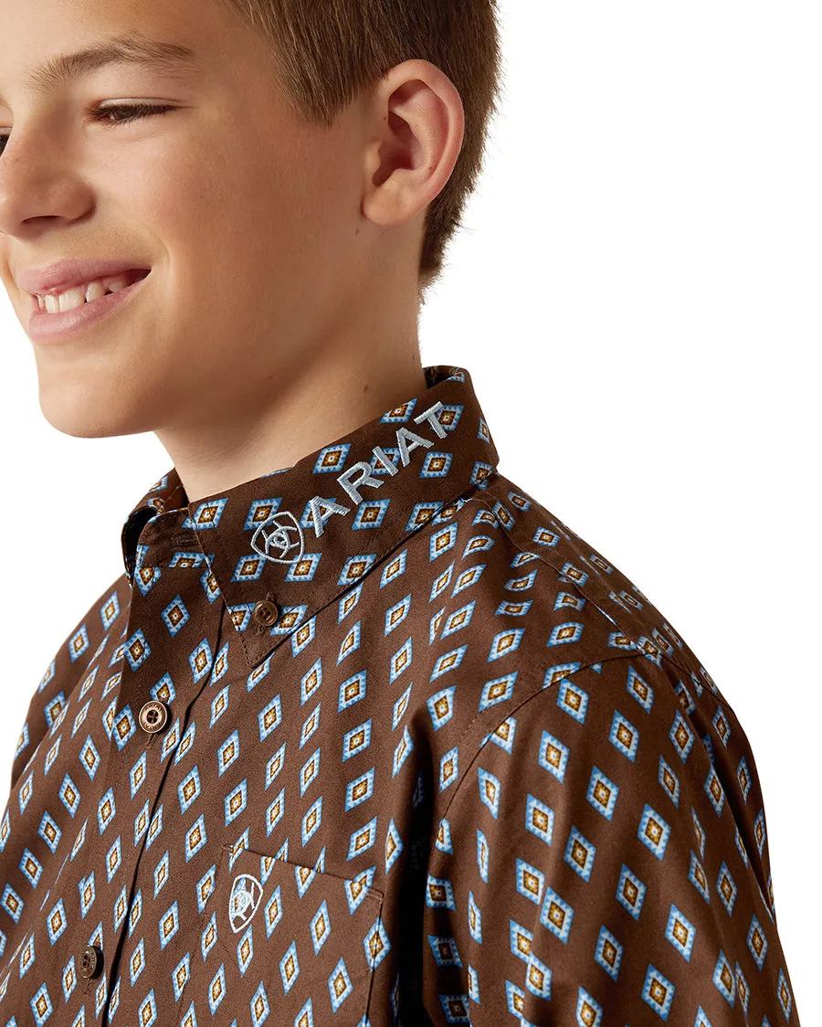 Boys' Team Oak Classic Fit Shirt