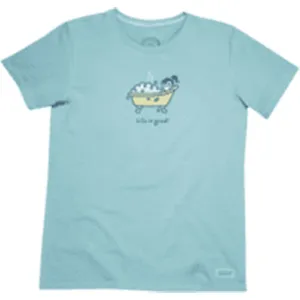 Bubble Bath Crusher T-Shirt by Life is good