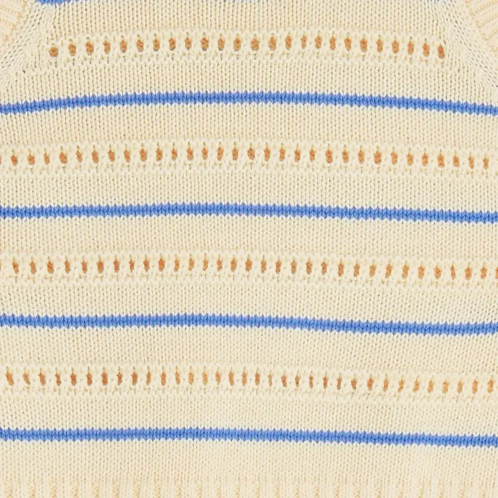 Cala - Blue Stripe Knit Baby & Kids Top