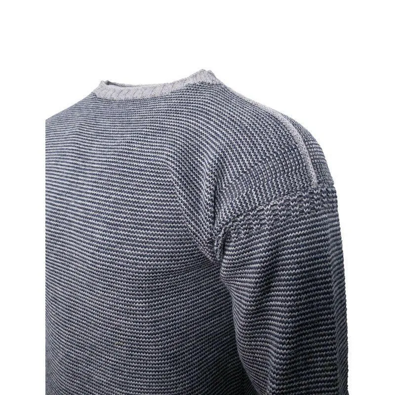 Casquets - The Fine-Striped Guernsey Jumper - Channel jumper