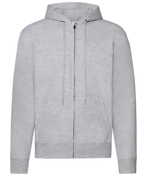 Classic 80/20 hooded sweatshirt jacket | Heather Grey