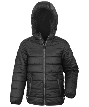 Core junior soft padded jacket | Black