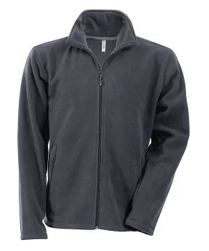 Falco full zip microfleece jacket | Convoy Grey