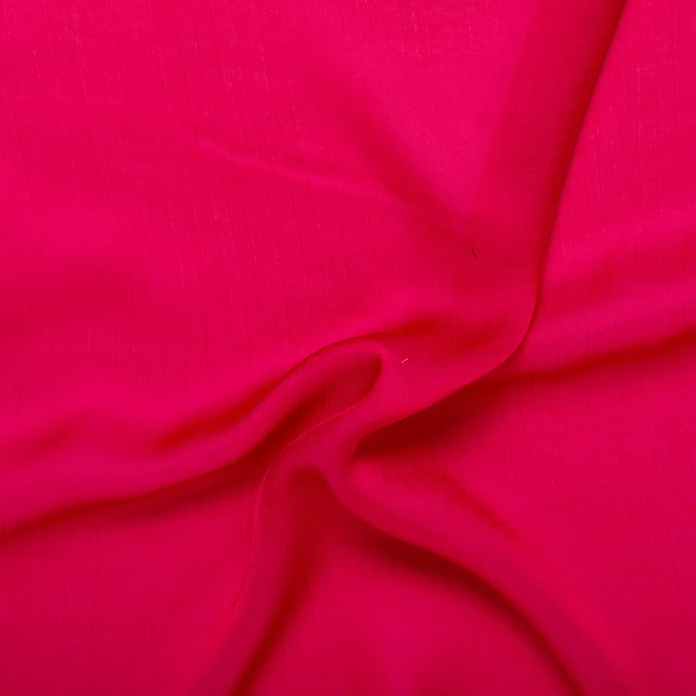 Faux Silk - BELINDA - Solid - Pink