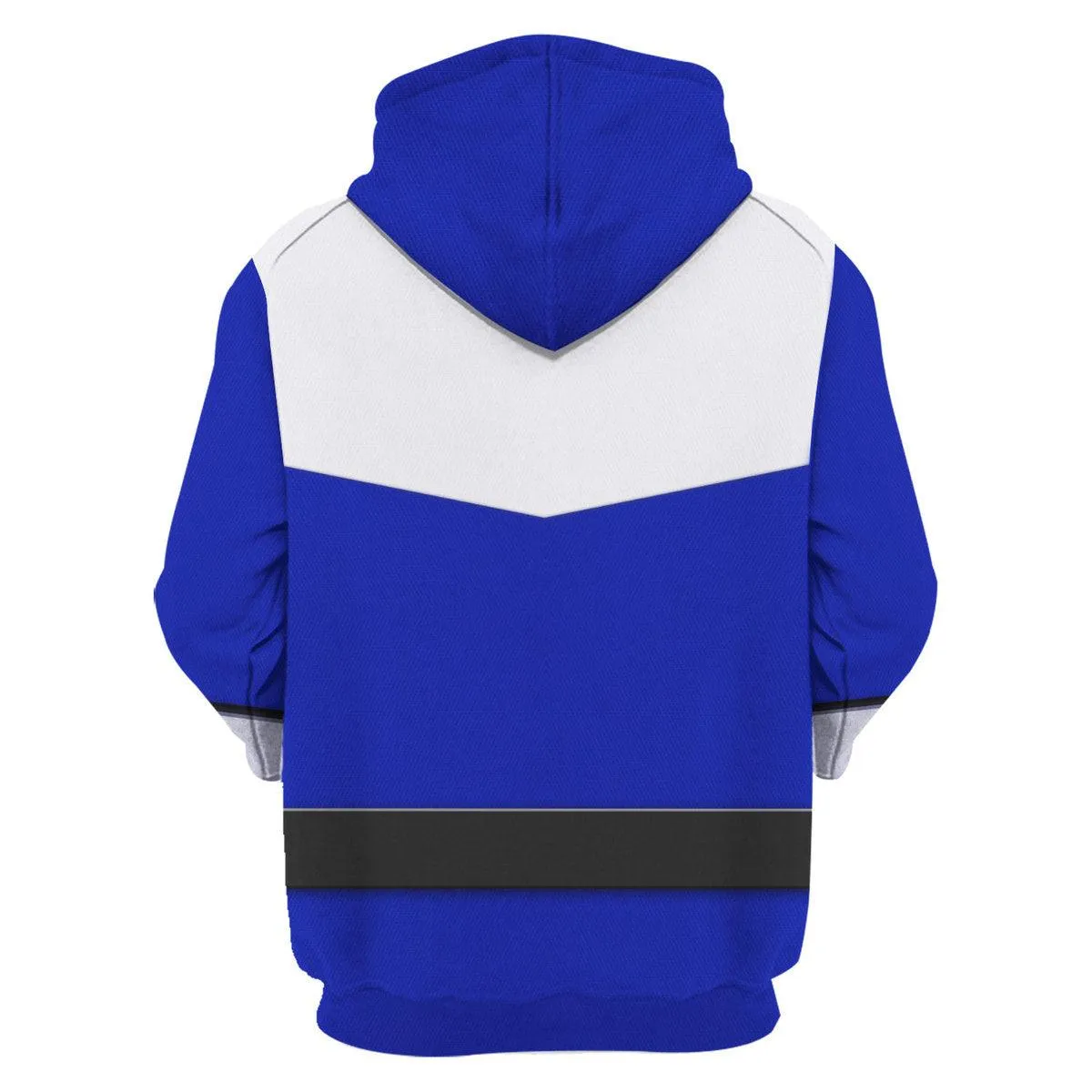 Gearhomie Power Rangers Time Force (2001) Blue Hoodies Sweatshirt T-shirt Hawaiian Tracksuit