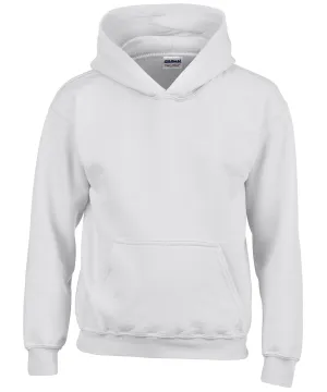 Heavy Blend youth hooded sweatshirt | White