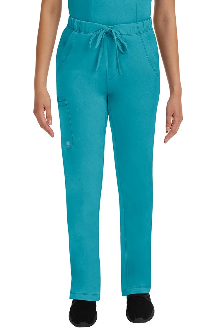 HH Works Women's Scrub Set Monica Top & Tall Rebecca Pant | Teal Blue