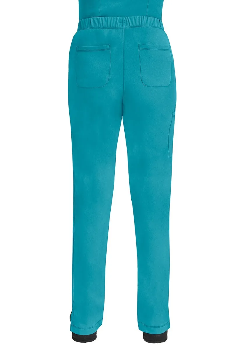 HH Works Women's Scrub Set Monica Top & Tall Rebecca Pant | Teal Blue