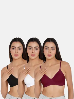 Intimacy Everyday Bra Combo Pack – Comfortable, Stylish, and Affordable Daily Essentials for Women (ES11 - C45)