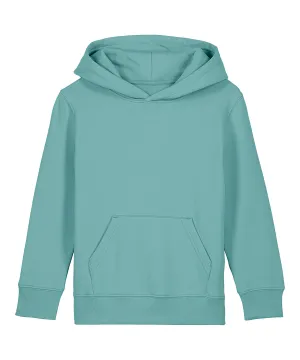 Kids Mini Cruiser 20 iconic hoodie sweatshirt (STSK180) | Teal Monstera