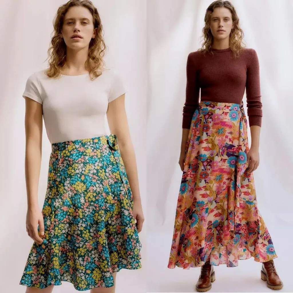 LIBERTY • Zina Wrap Skirt Sewing Pattern