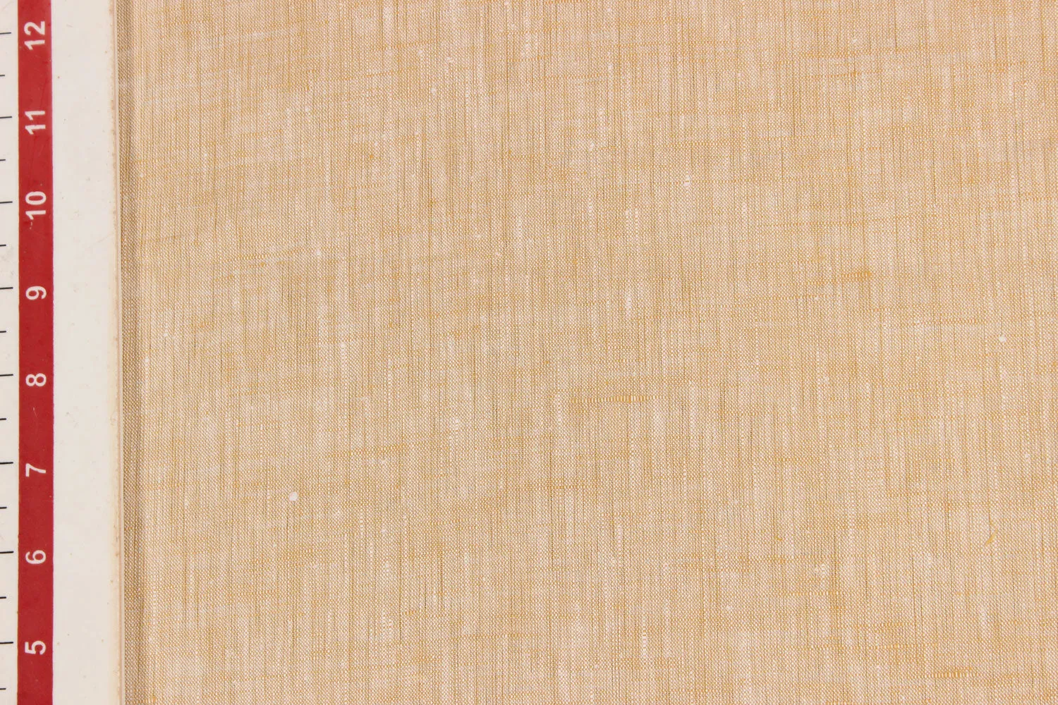 Light Beige Plain Linen Chambray Fabric