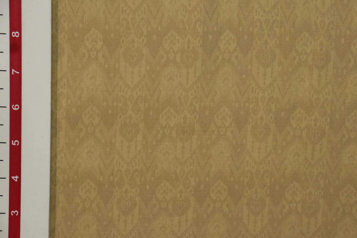 Light Brown Printed Pashmina Impression Fabric