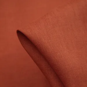 Linford Burnt Orange Washed Linen