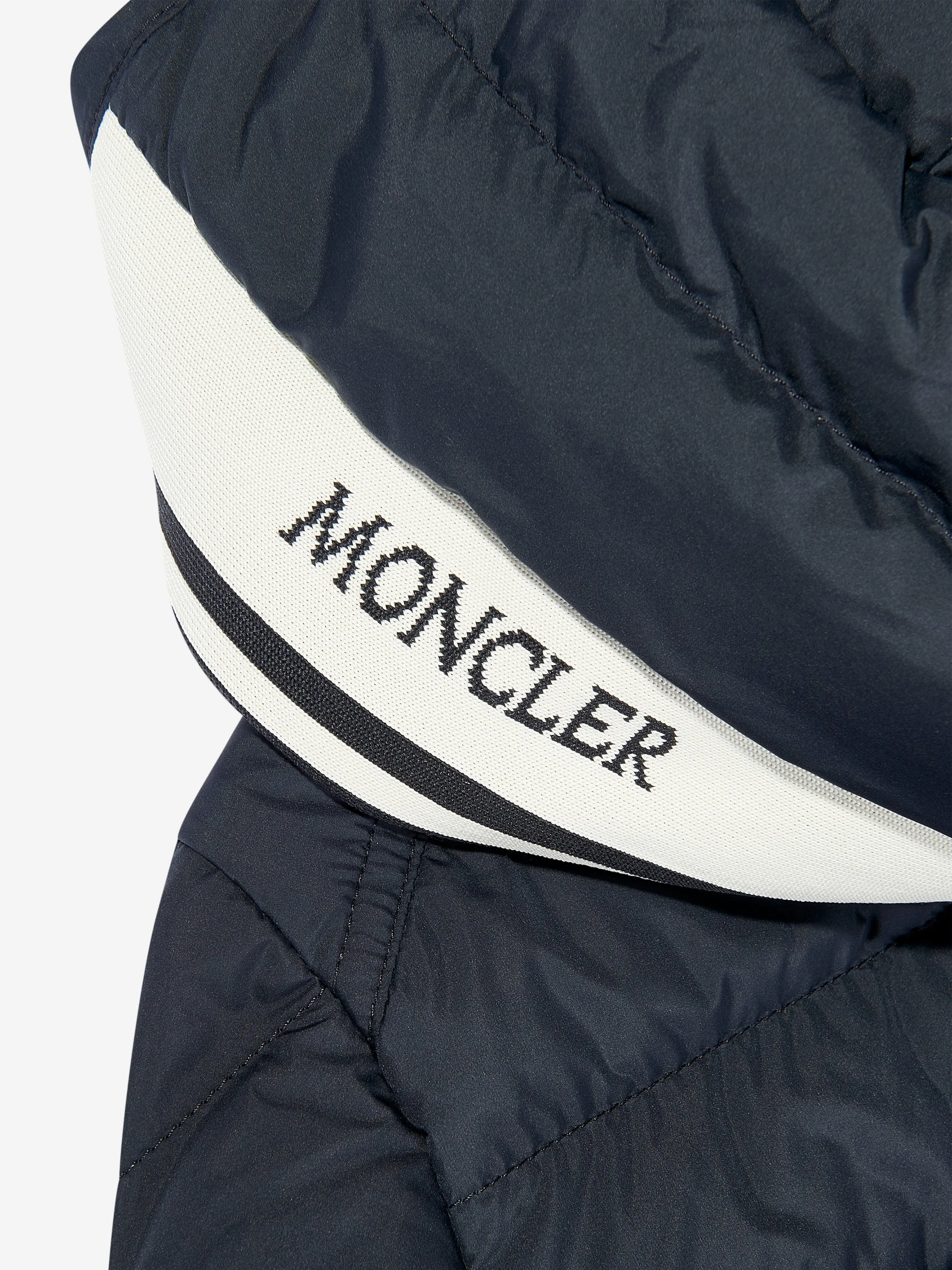 Moncler Enfant Boys Down Padded Cornour Jacket in Navy