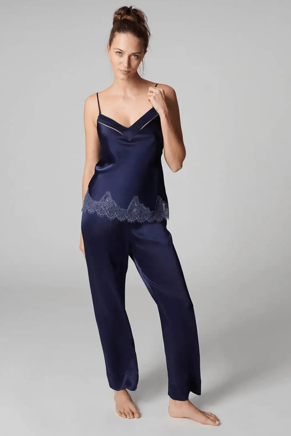 Nocturne Silk Camisole Midnight