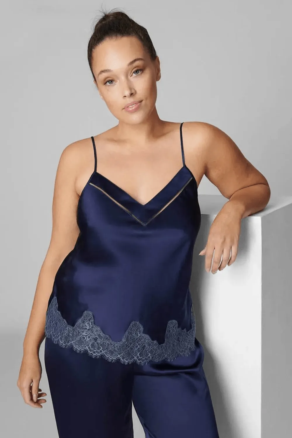 Nocturne Silk Camisole Midnight