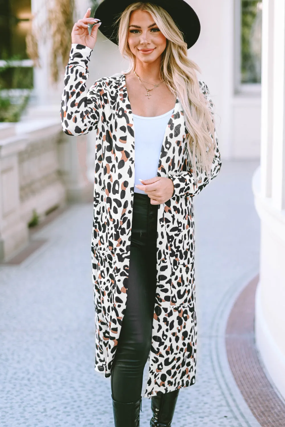 Open Front Duster Cardigan