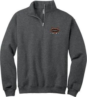 Orange County West NuBlend 1/4-Zip Cadet Collar Sweatshirt