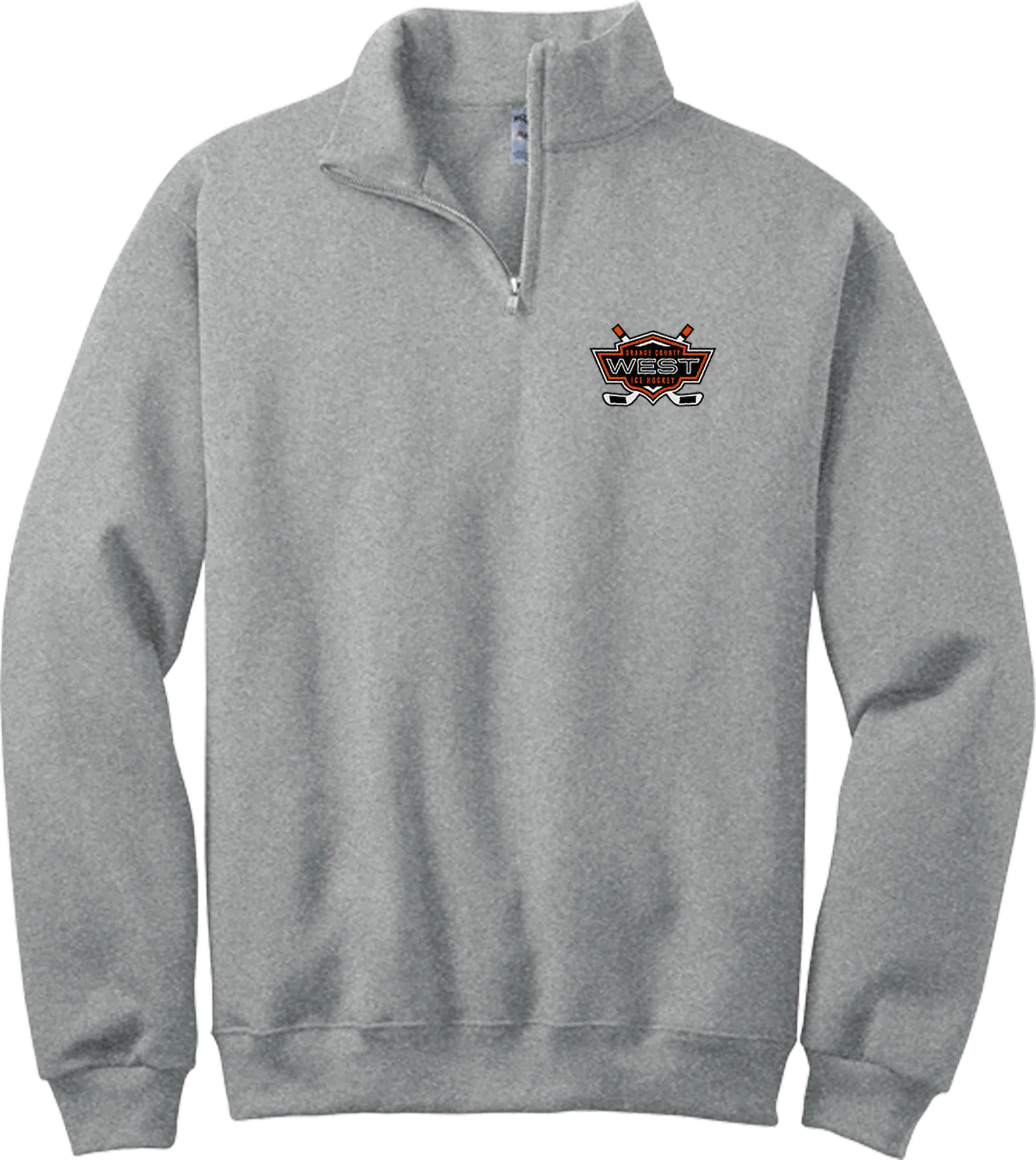 Orange County West NuBlend 1/4-Zip Cadet Collar Sweatshirt