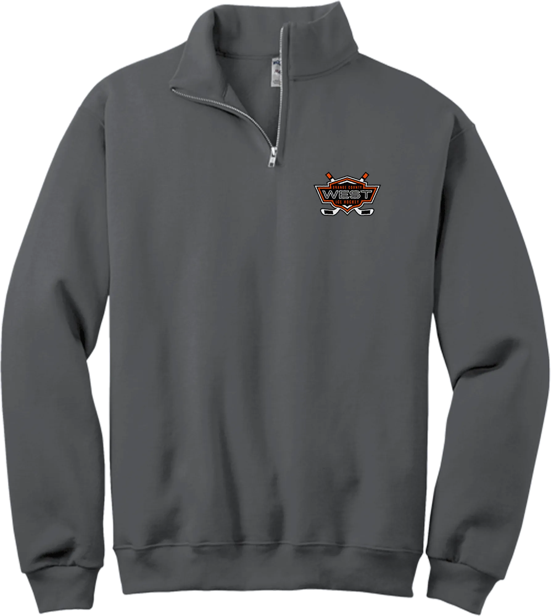 Orange County West NuBlend 1/4-Zip Cadet Collar Sweatshirt