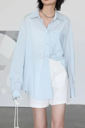 Oversized Poplin Shirt