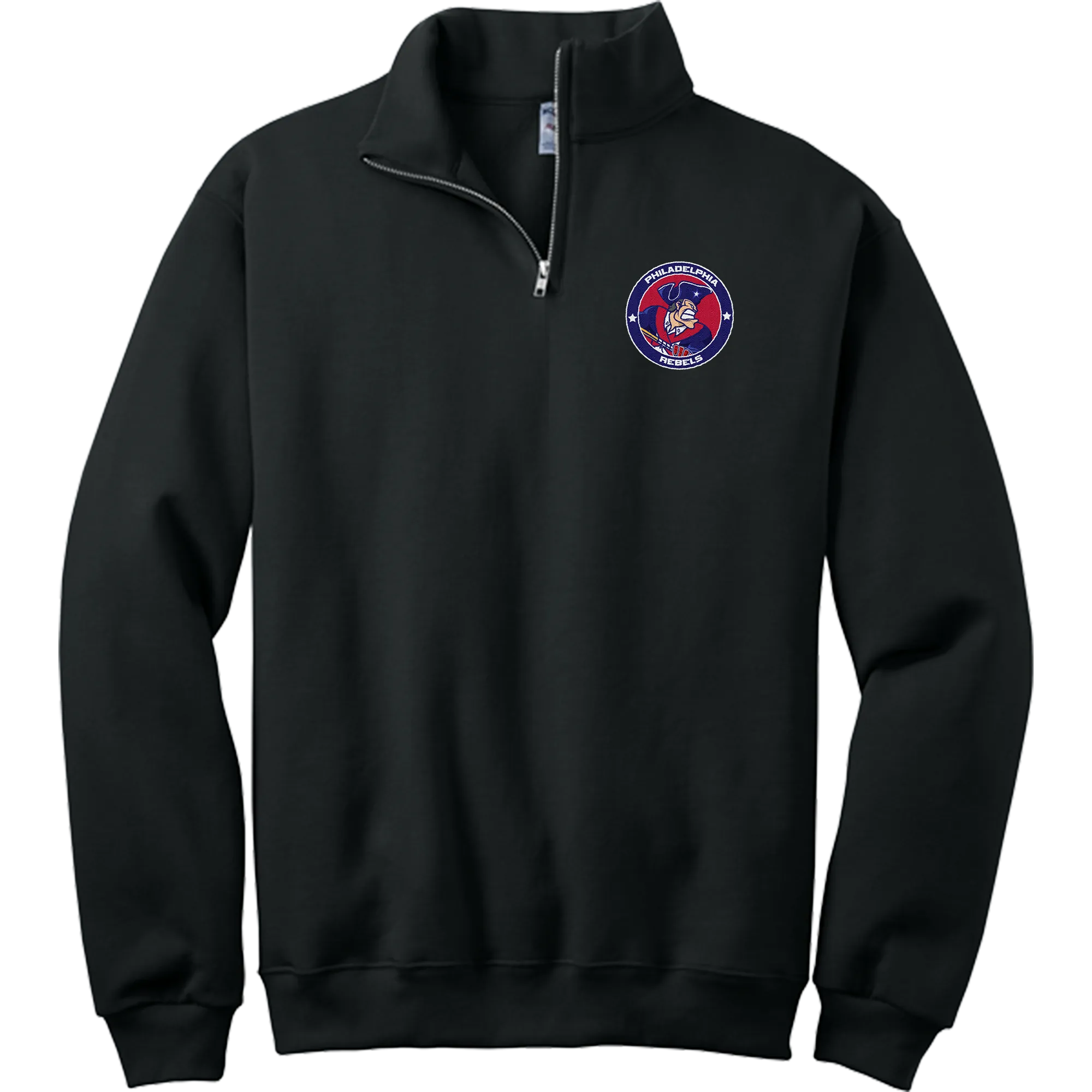 Philadelphia Rebels NuBlend 1/4-Zip Cadet Collar Sweatshirt