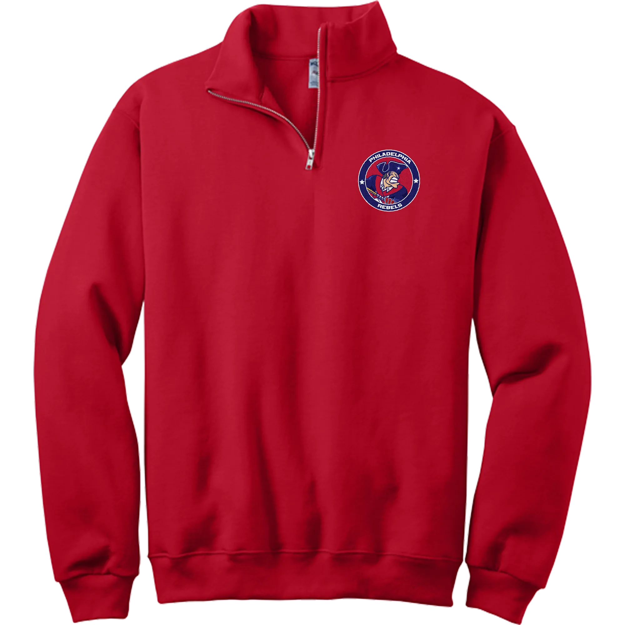 Philadelphia Rebels NuBlend 1/4-Zip Cadet Collar Sweatshirt