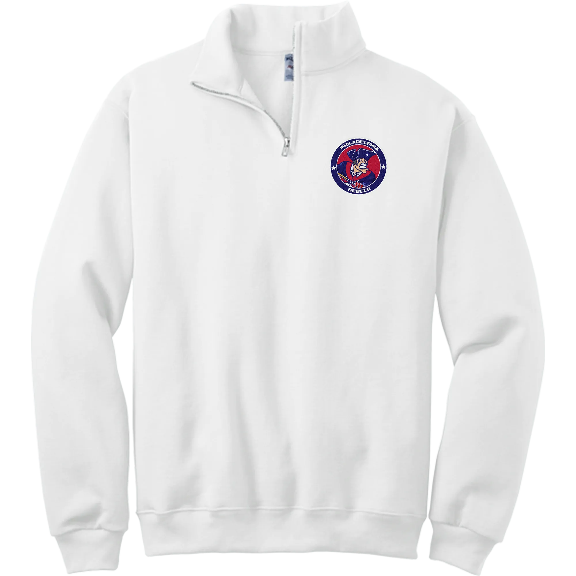 Philadelphia Rebels NuBlend 1/4-Zip Cadet Collar Sweatshirt