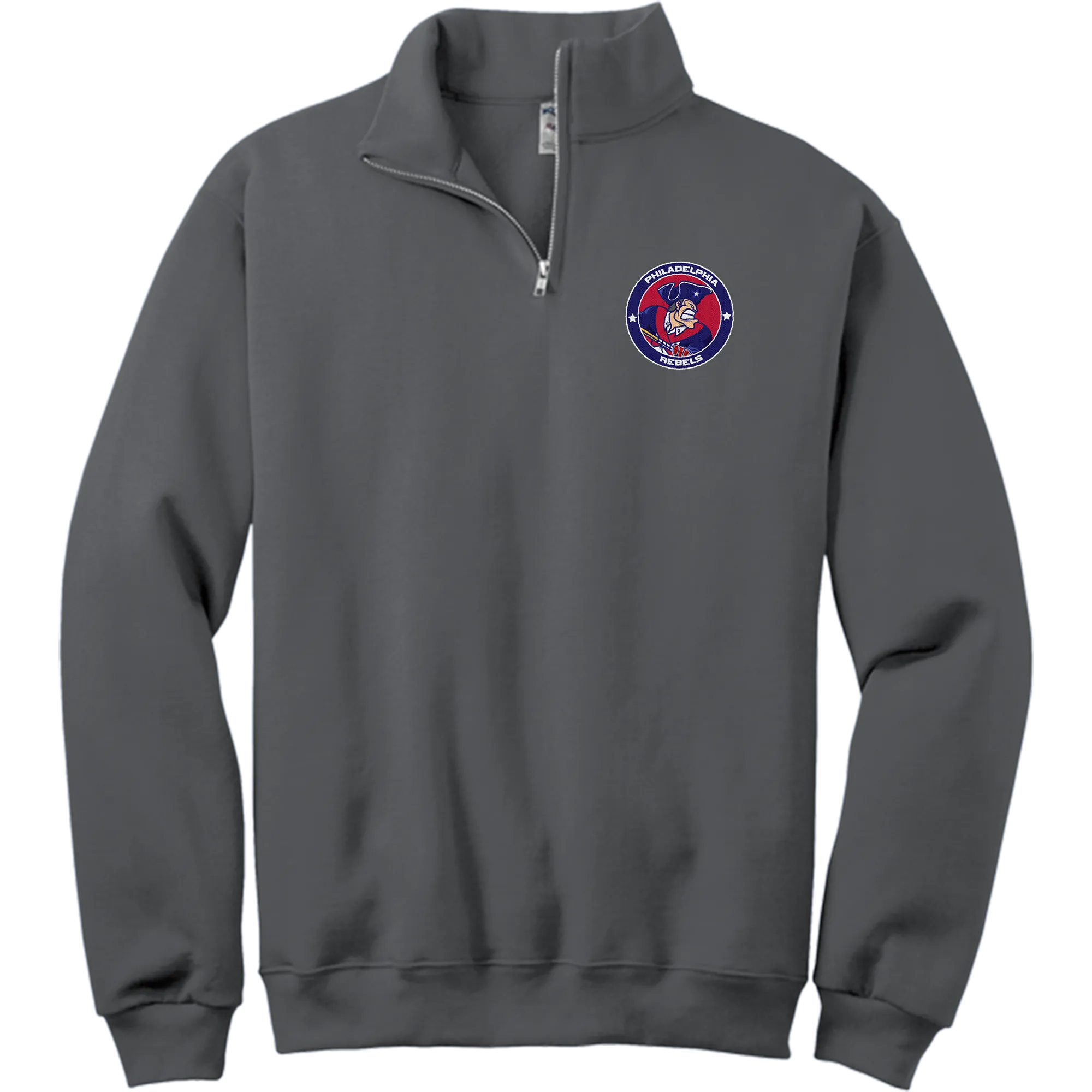 Philadelphia Rebels NuBlend 1/4-Zip Cadet Collar Sweatshirt