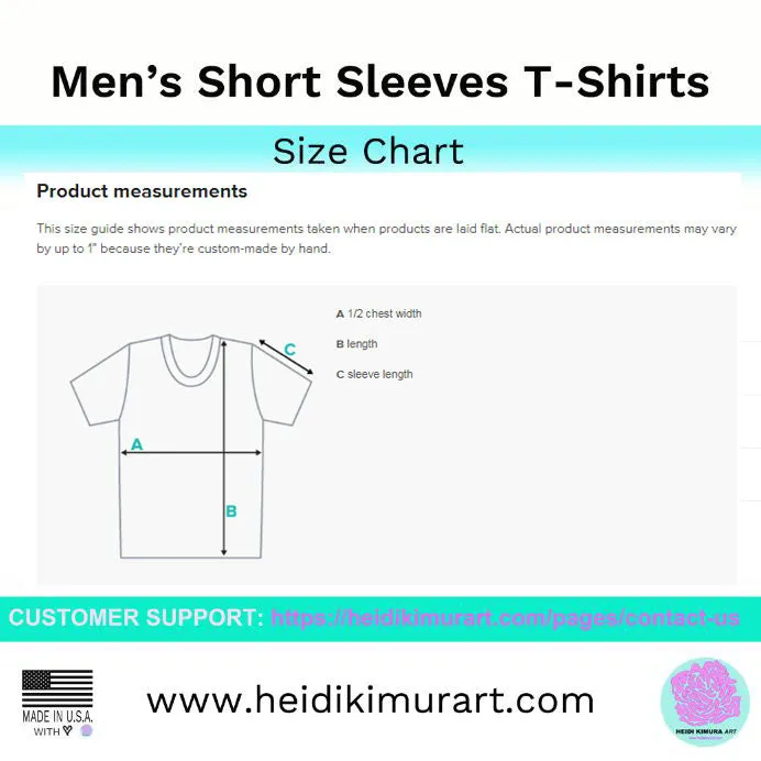 Pink Tiger Striped Men's T-shirt, Animal Print Regular Fit Designer Short Sleeves Crew Neck Tees For Men