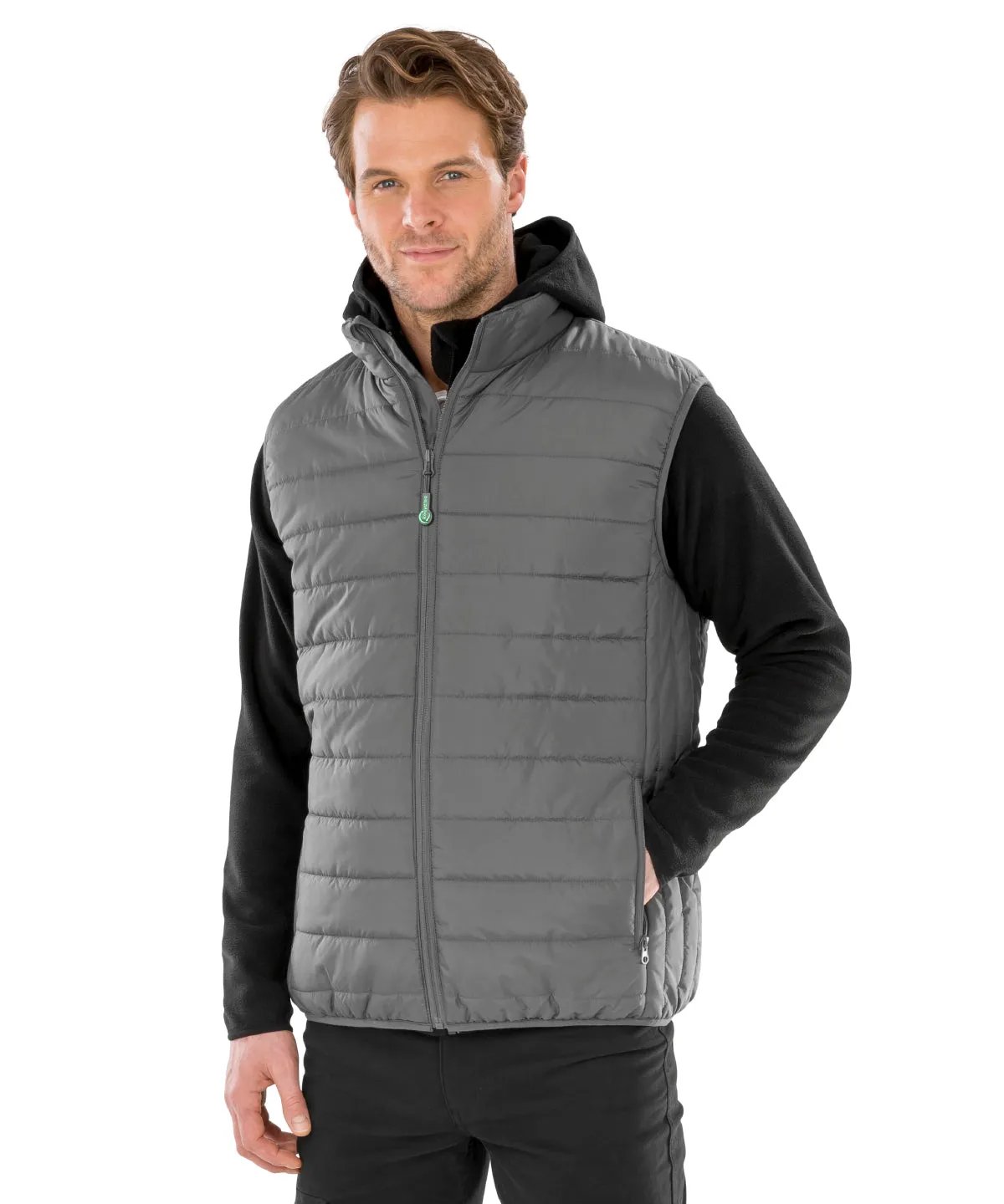 Promo padded bodywarmer | Navy