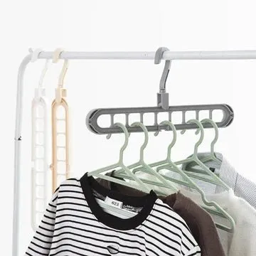 Space Saving Hangers Holder