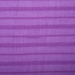 Striped Rayon Jacquard - COSTA - Purple