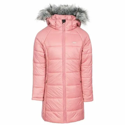 Trespass Girls Elimore Padded Hooded Casual Coat - Stylish & Warm Winter Jacket