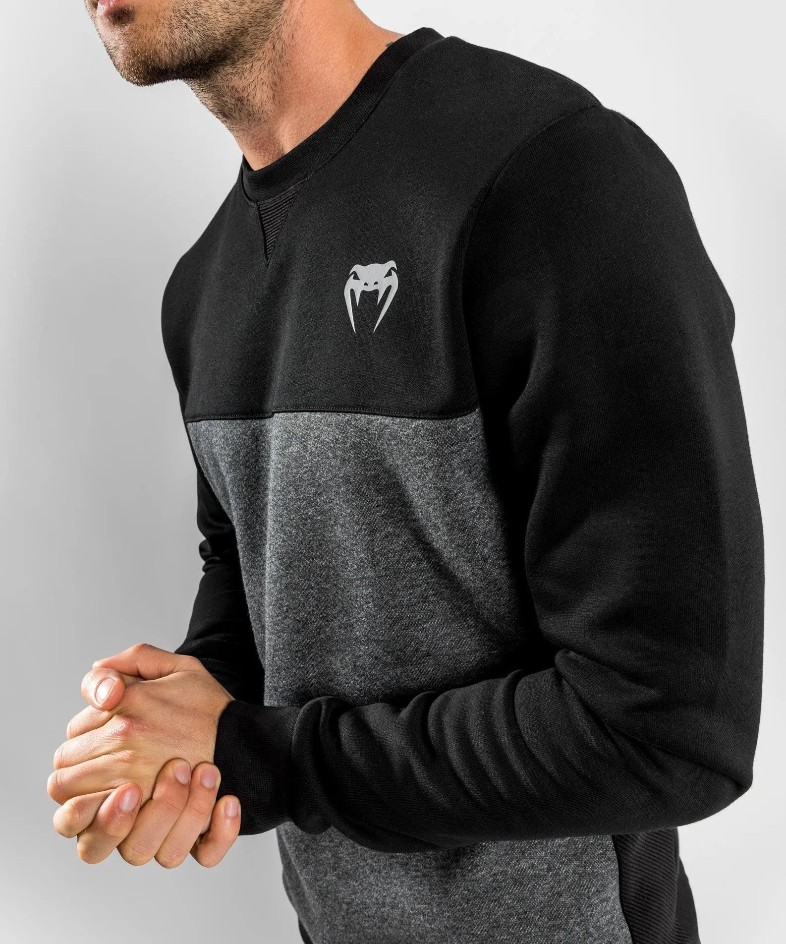 Venum Rafter Light Sweatshirt - Black/Heather Grey