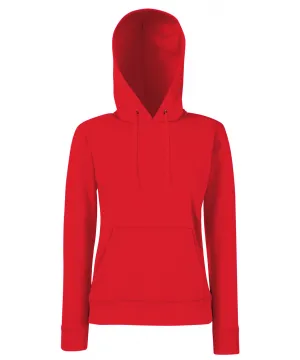 Womens Classic 80/20 hooded sweatshirt | Red