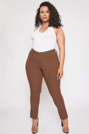 Women's Plus Size Hyperstretch Skinny Jean, Walnut