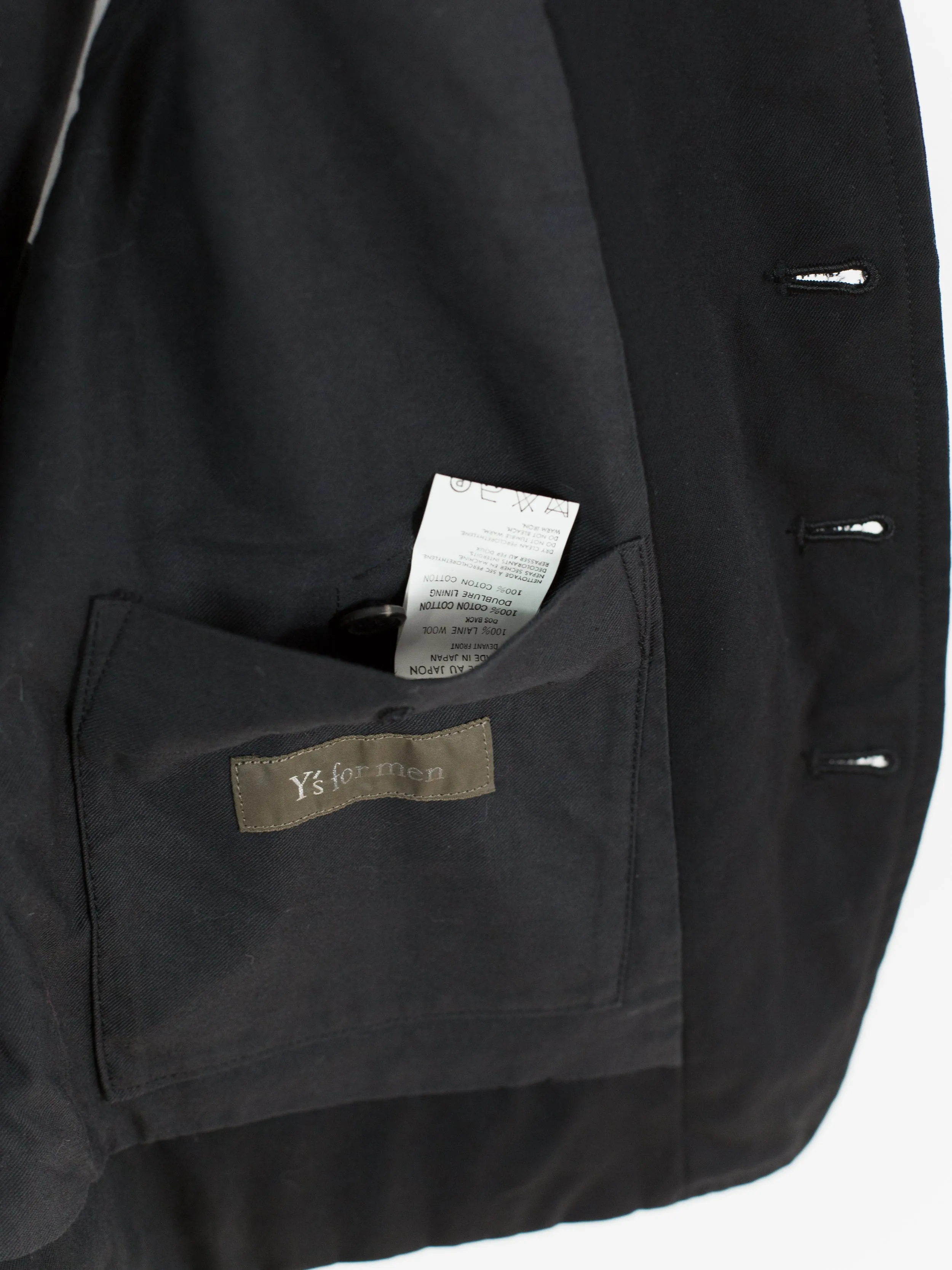 Yohji Yamamoto Y's For Men Multi-Pocket Utility Vest