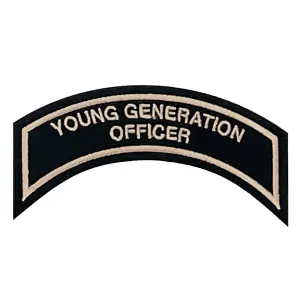 Young Generation Officer Patch In Tan